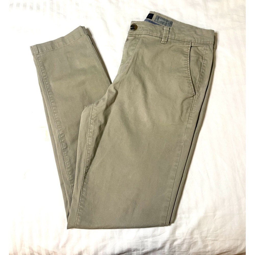 Aeropostale Skinny Fit Men's Chino Pants Khaki 33x32